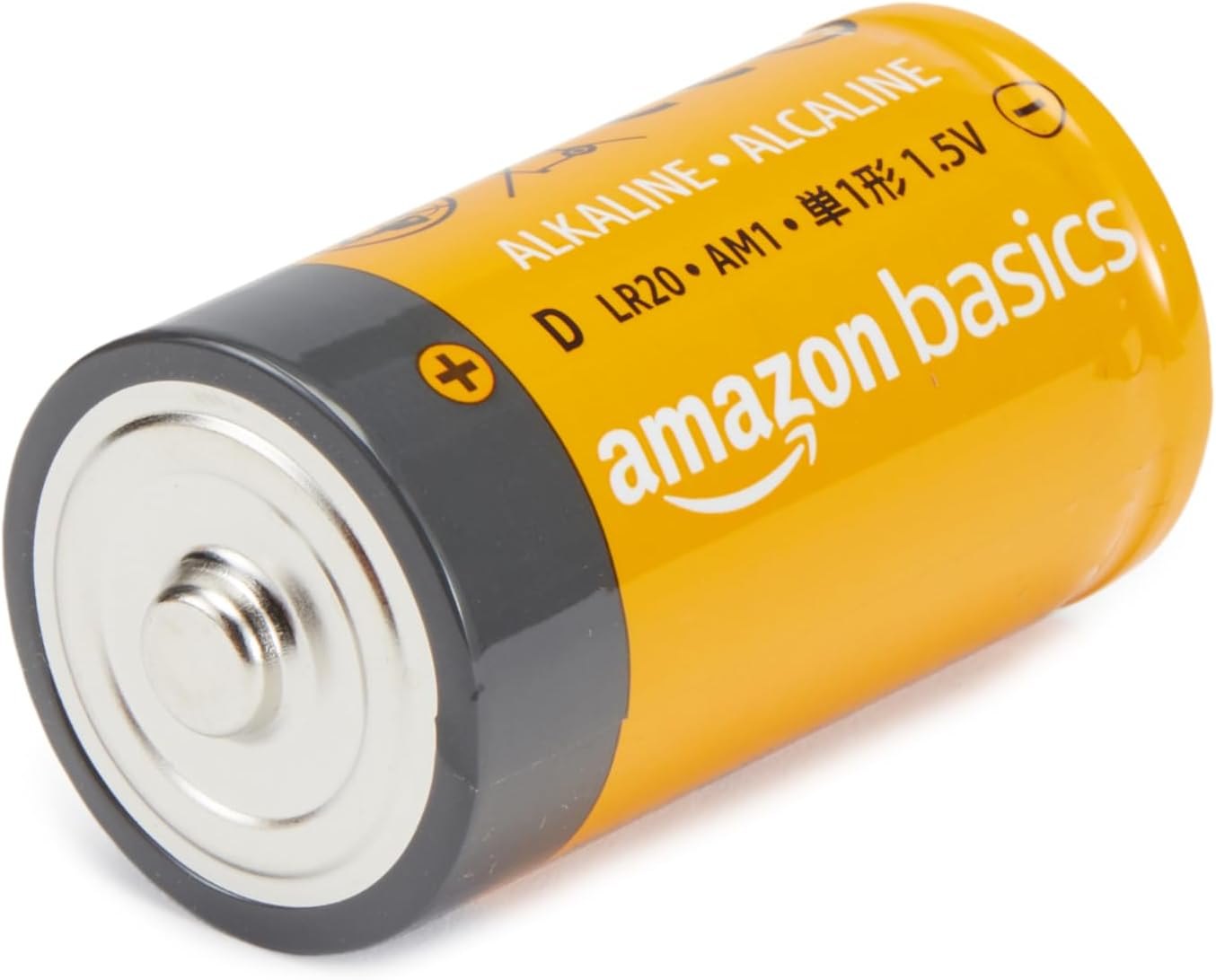 Amazon Basics 24-Pack D Cell Alkaline All-Purpose Batteries, 1.5 Volt, 5-Year Shelf Life 24 Count (Pack of 1) — photo 3