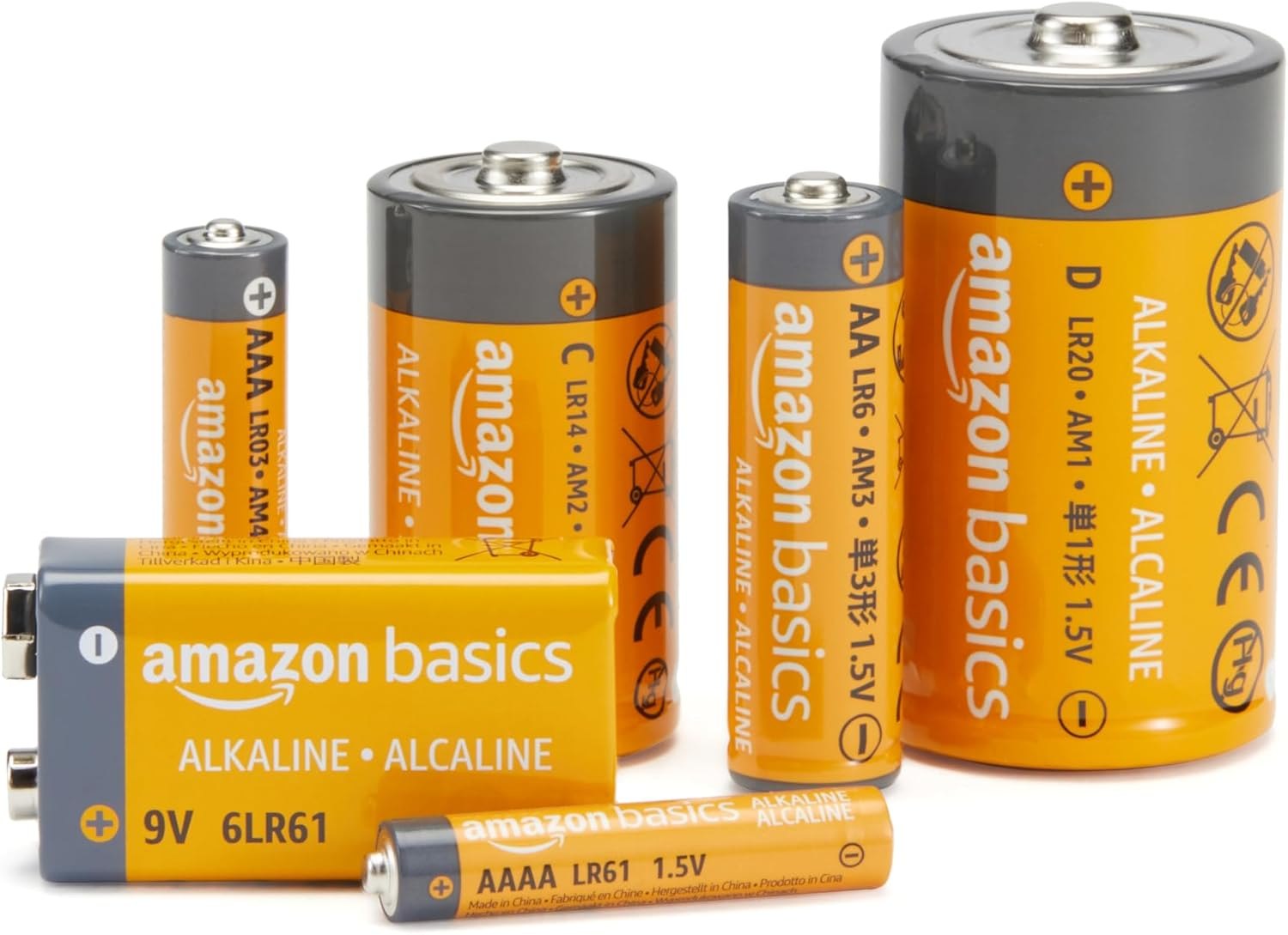 Amazon Basics 24-Pack D Cell Alkaline All-Purpose Batteries, 1.5 Volt, 5-Year Shelf Life 24 Count (Pack of 1) — photo 4