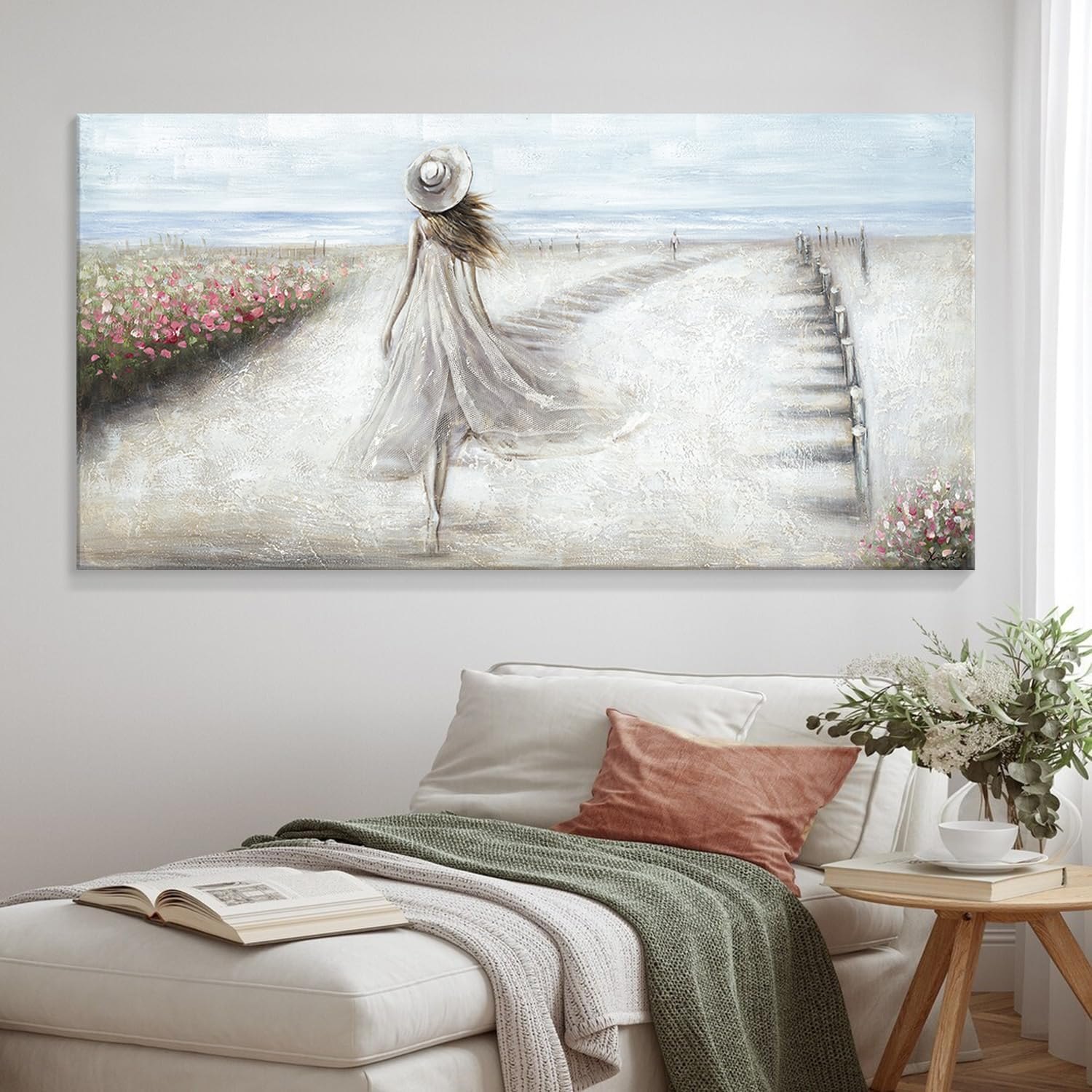 Vintage Abstract Canvas Art - Eclectic Trendy Maximalism for Aesthetic Wall