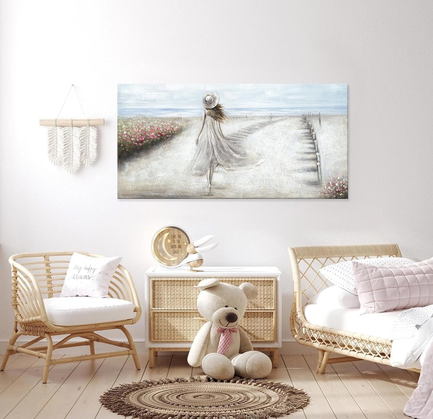 Vintage Abstract Canvas Art - Eclectic Trendy Maximalism for Aesthetic Wall — photo 6