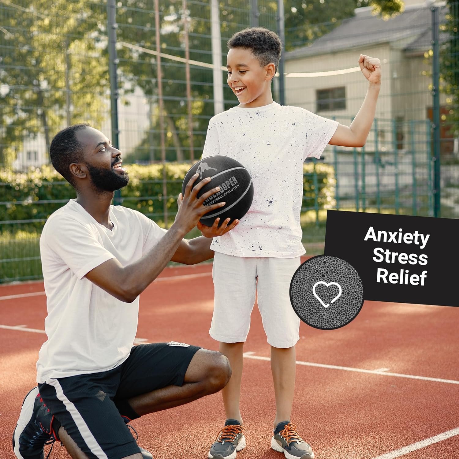 Silent Basketball – Indoor Basketball (PRO Version) - Grooved Foam Basketball for Quiet Dribbling and Indoor Training – Higher Bounce Noiseless Basketball - Non-Deforming Packaging — photo 5