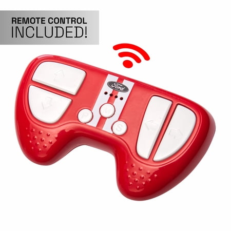 Hyper 12V Ford GT Convertible, Battery Powered Ride on Toy for Kids Ages 3+, Red, with Remote Control PM — photo 5