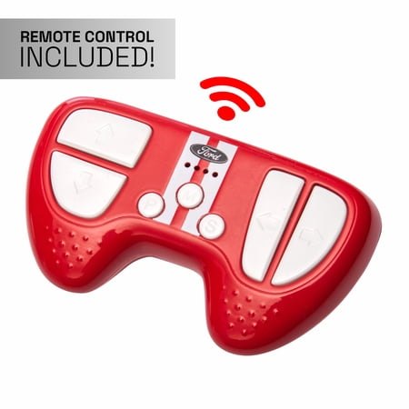 Hyper 12V Ford GT Convertible, Battery Powered Ride on Toy for Kids Ages 3+, Red, with Remote Control PM — photo 6