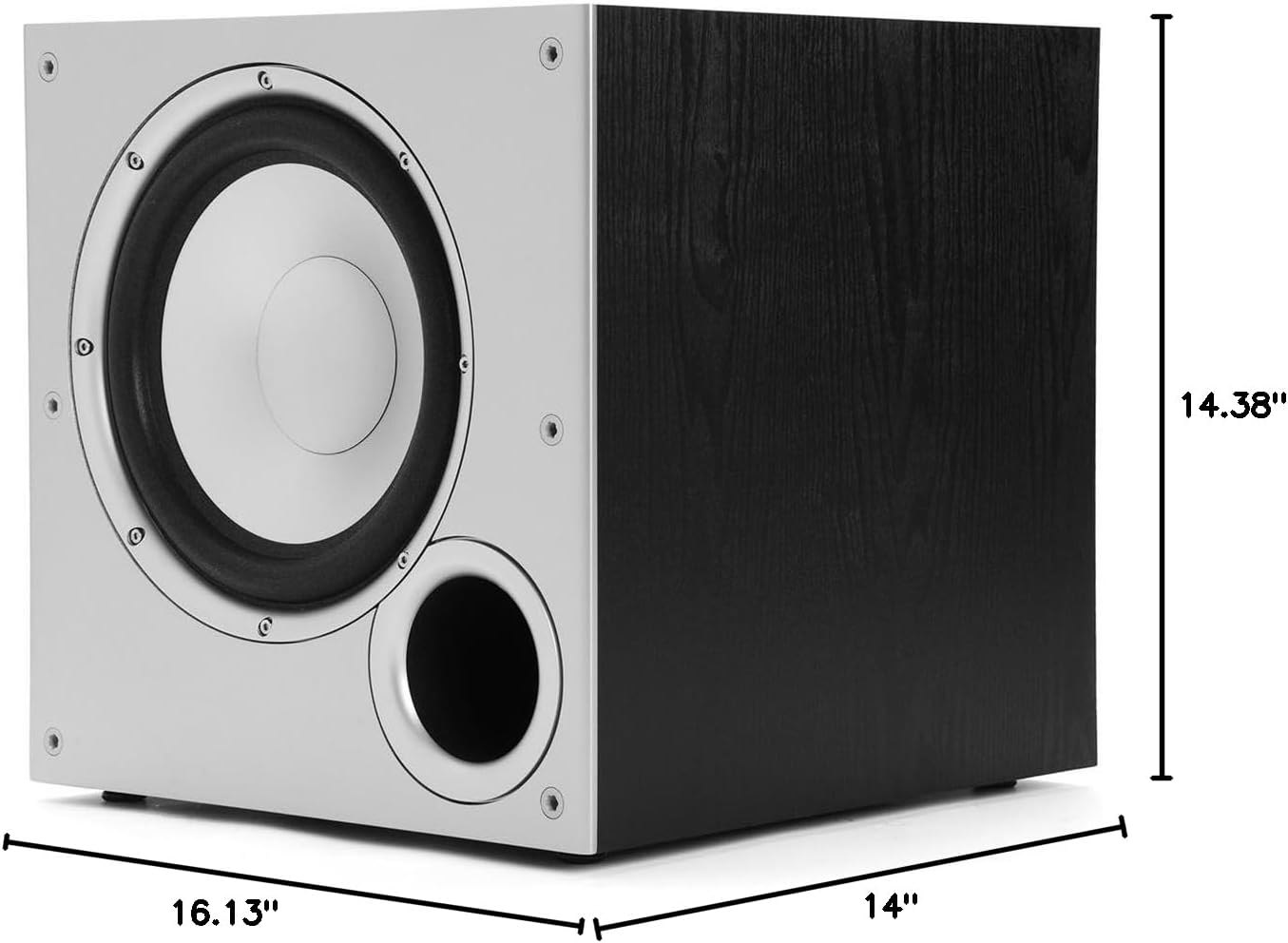 Polk Audio PSW10 10" Powered Subwoofer Home Audio – Power Port Tech, Up to 100 Watts, Big Bass in Compact Design, Easy Setup with Home Theater, Timbre-Matched with Monitor & T-Series Polk Speakers Subwoofer single subwoofer — photo 6