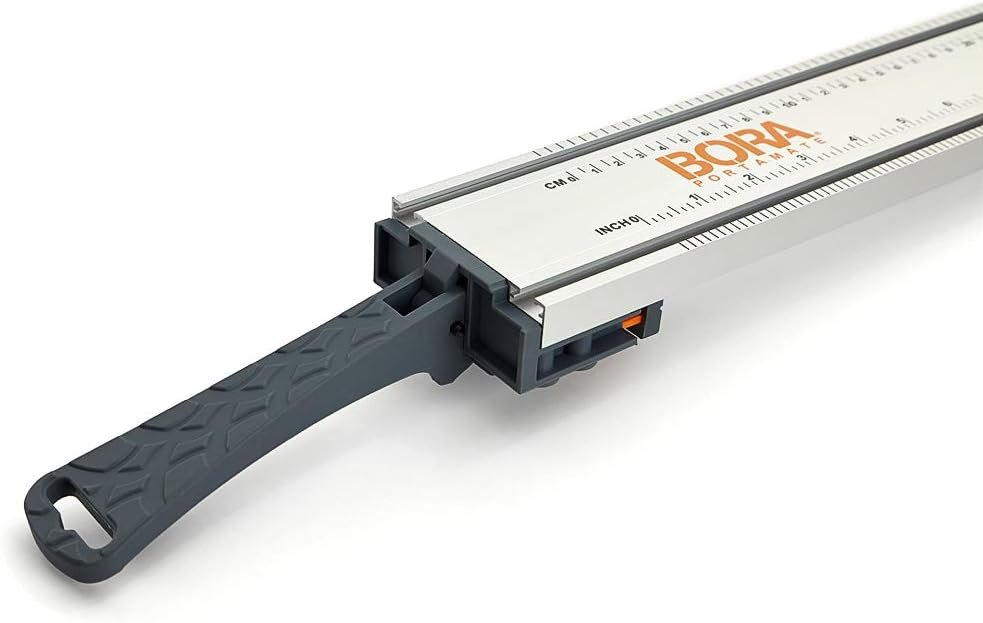 Bora 100” WTX Ruled Clamp Edge Saw Guide for Woodworking, Contractors, Carpenters and DIY, Guide for Circular Saws, 100 Inch Cutting Length, — photo 3