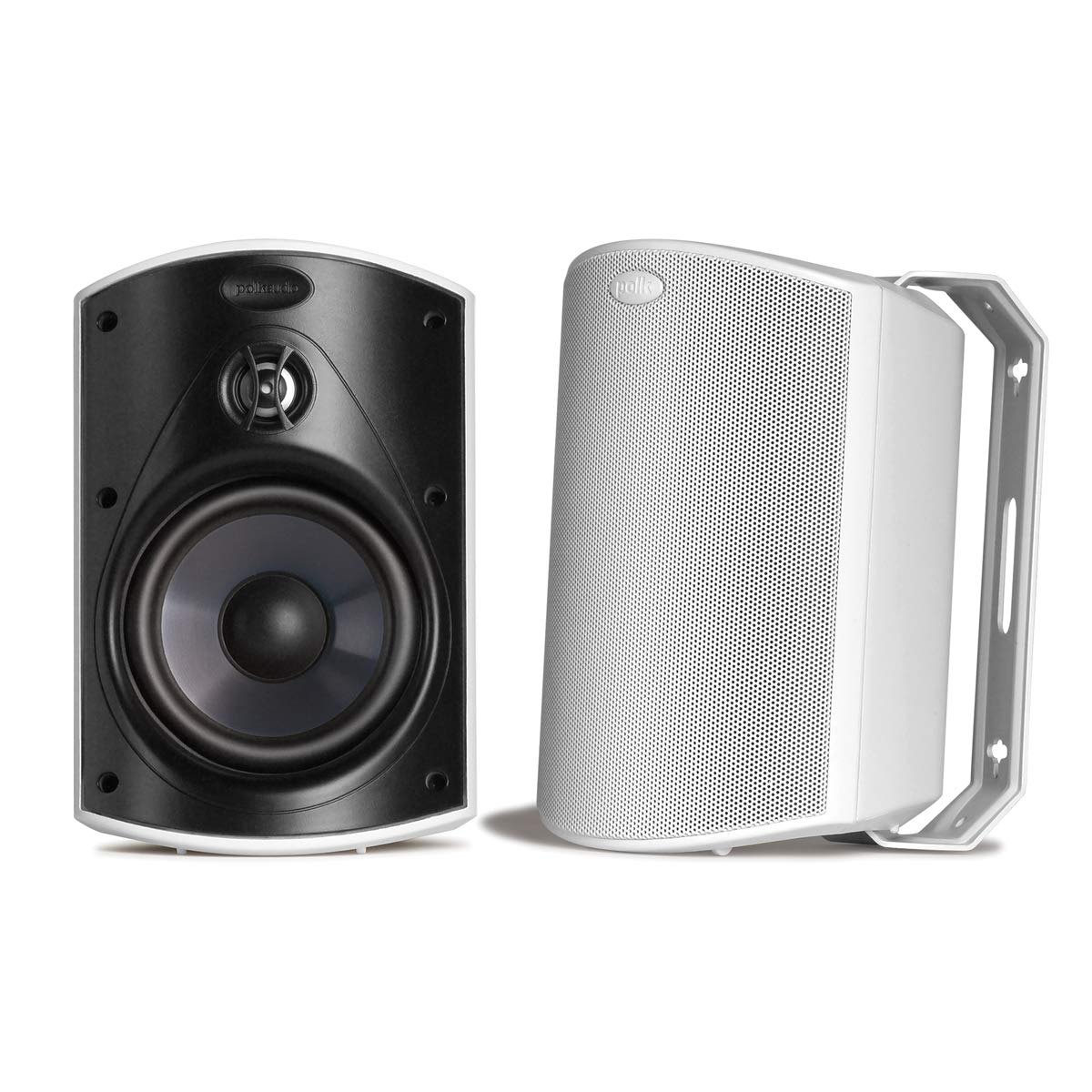 Polk Audio Atrium 4 Outdoor Speakers with Powerful Bass (Pair, White), All-Weather Durability, Broad Sound Coverage, Speed-Lock Mounting System — photo 2