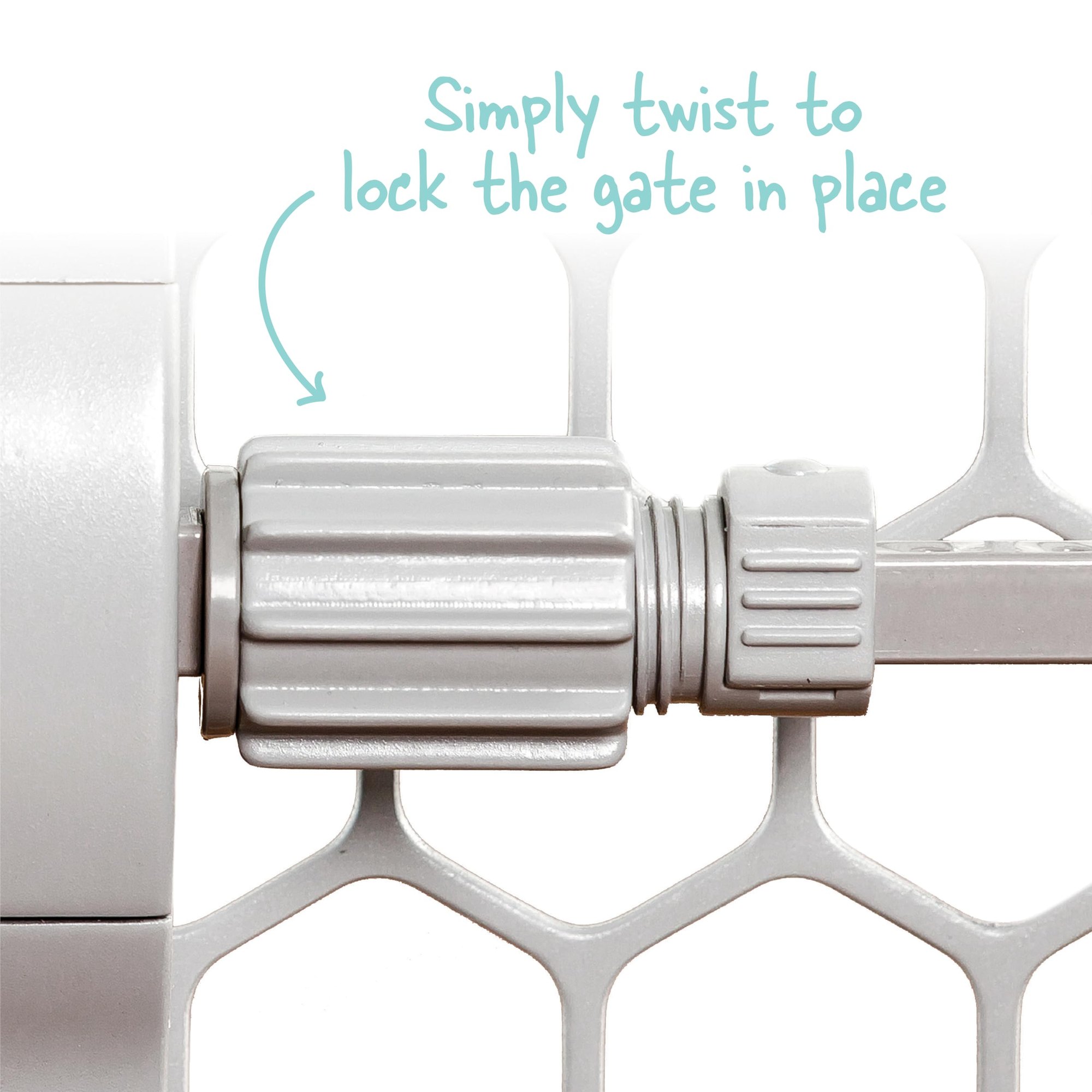 Regalo Easy Fit Plastic Adjustable Extra Wide Baby Gate, 1 Count (Pack of 1) — photo 3