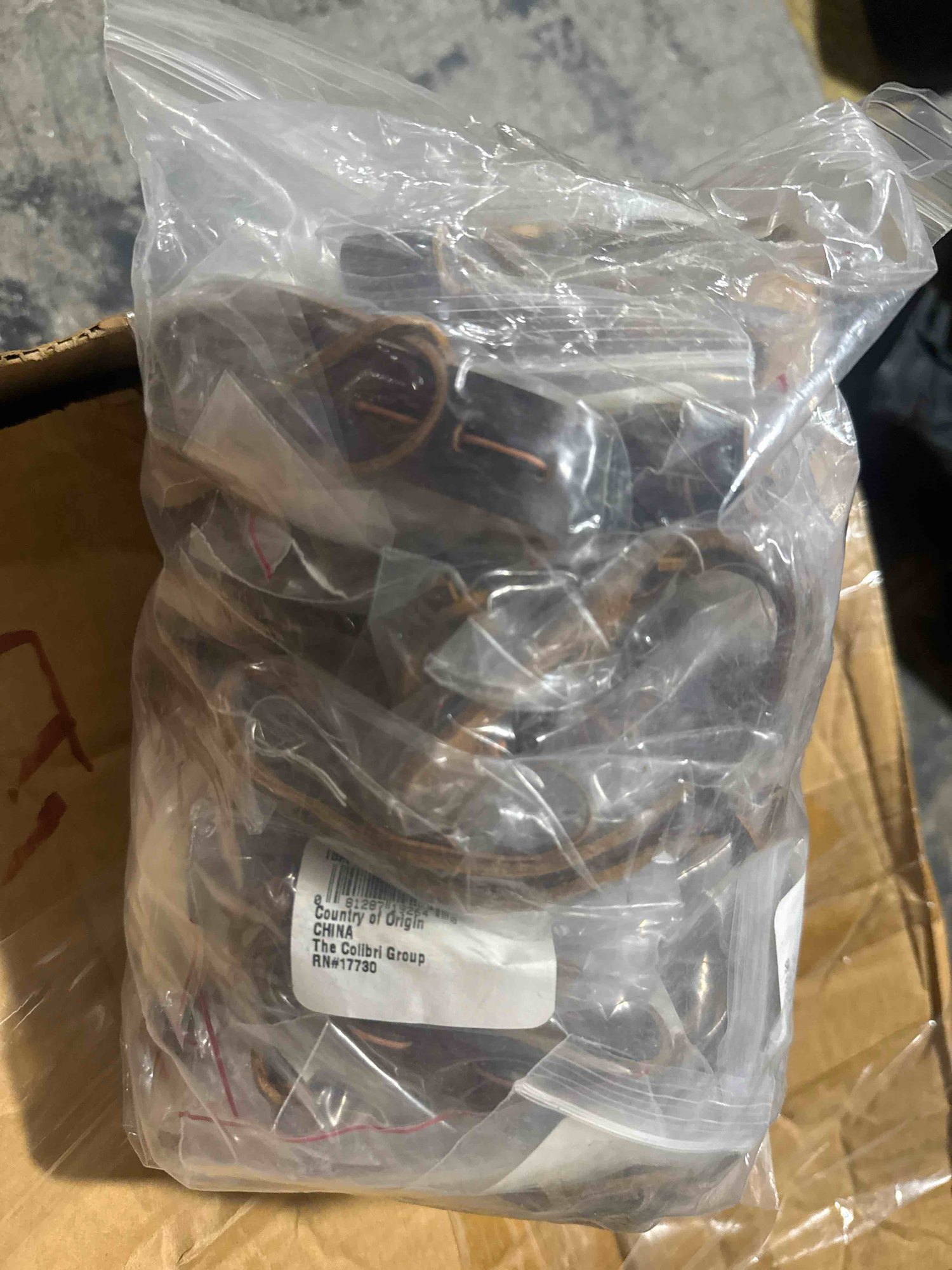 (case of 50) distressed brown leather, hand-laced detailing, and adjustable fit, this bracelet adds the perfect touch of rugged Western charm to any outfit. PM — photo 4