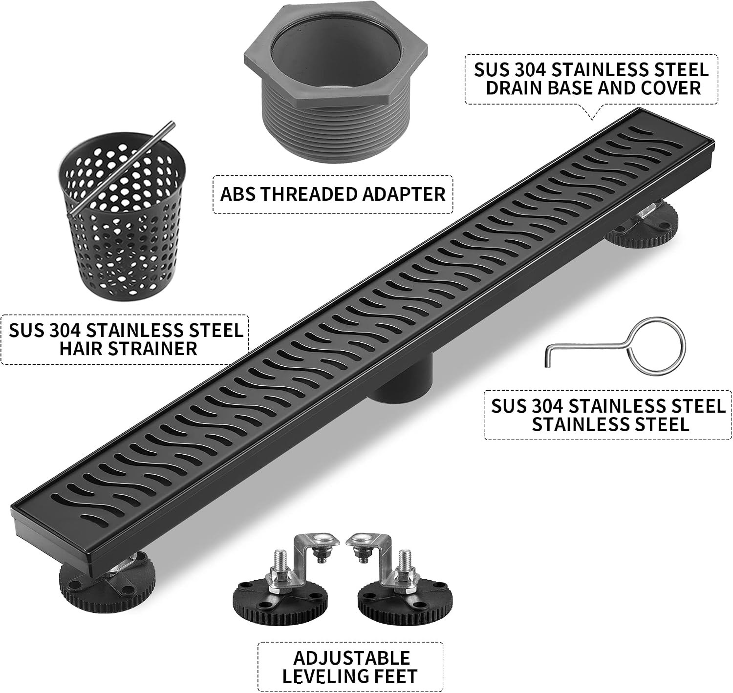 Linear shower drain PM