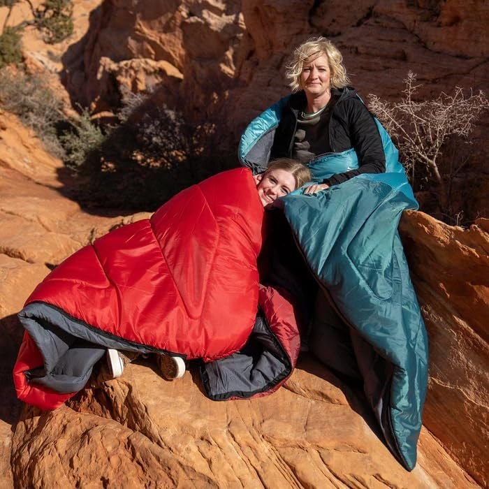 Teton Celsius Regular, -25F, 20F, 0F Degree Sleeping Bags, All Weather Bag for Adults and Kids, Camping Made Easy and Warm, Travel Sack Included Lagoon Regular 20f — photo 5