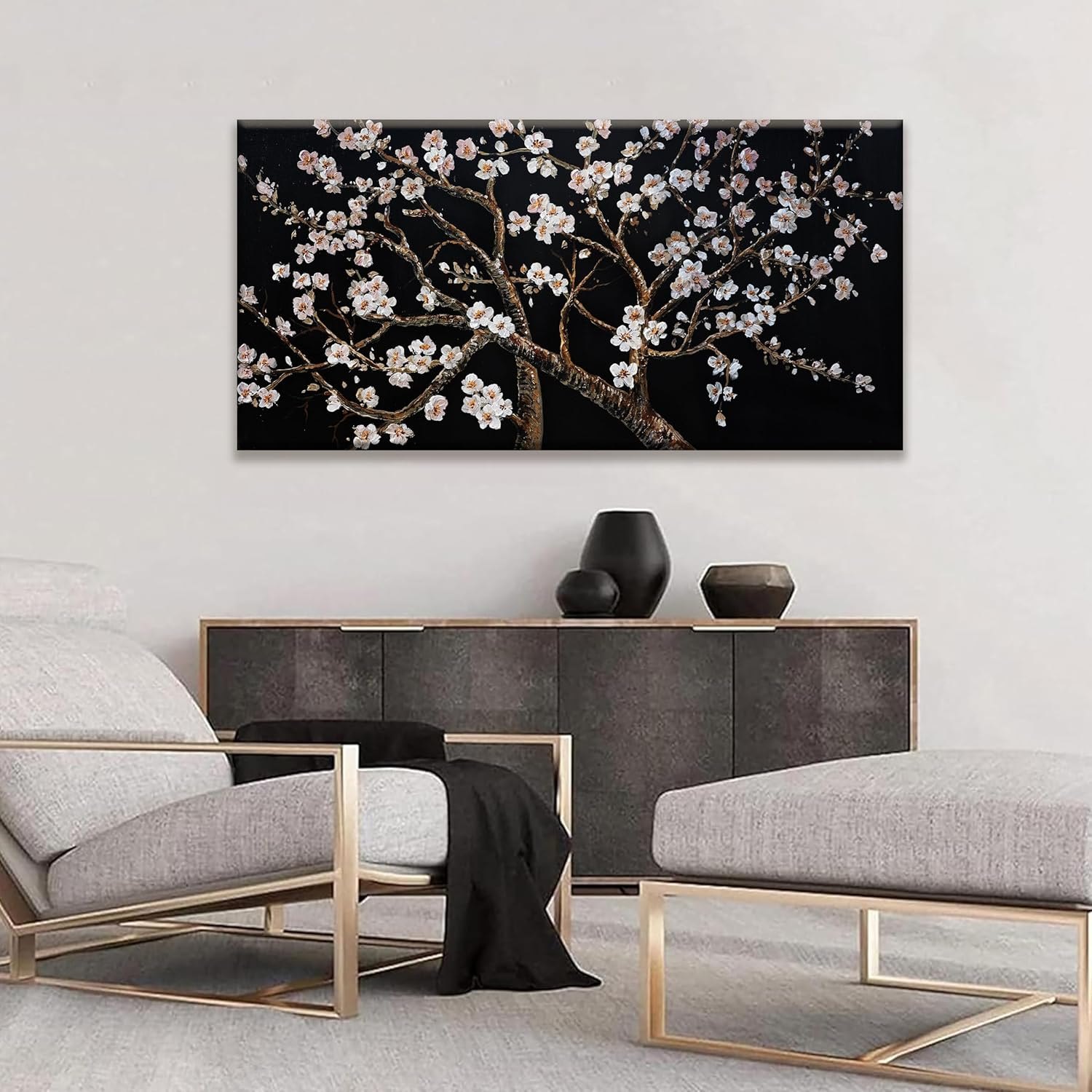 Bison canvas painting — photo 4