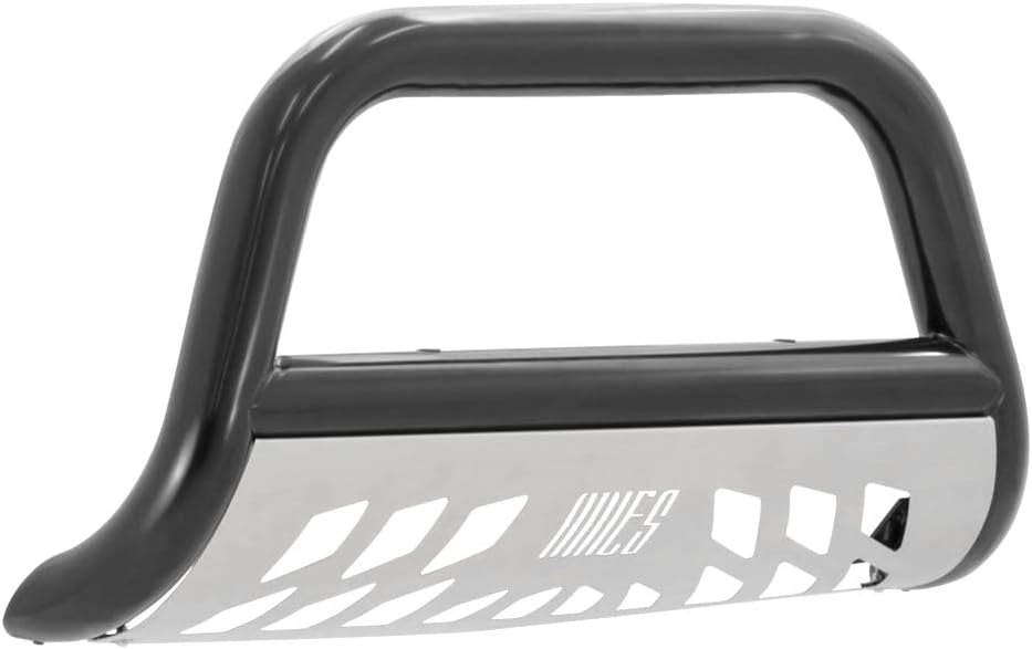 Aries B35-4016 3-Inch Black Steel Bull Bar, No-Drill, Select Escalade, Avalanche, Silverado, Suburban, Tahoe, Sierra 1500, Yukon — photo 2