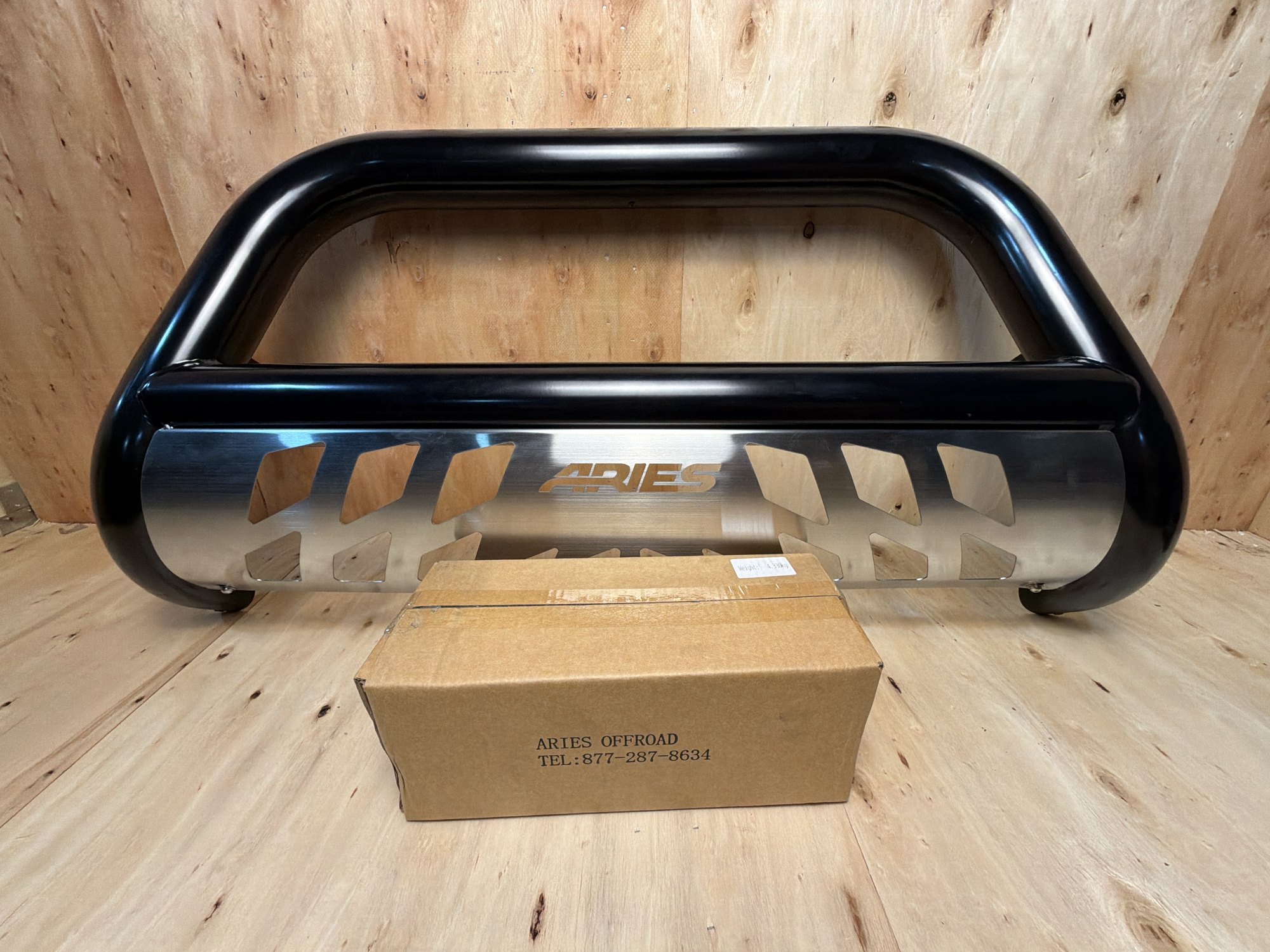 Aries B35-4016 3-Inch Black Steel Bull Bar, No-Drill, Select Escalade, Avalanche, Silverado, Suburban, Tahoe, Sierra 1500, Yukon — photo 9