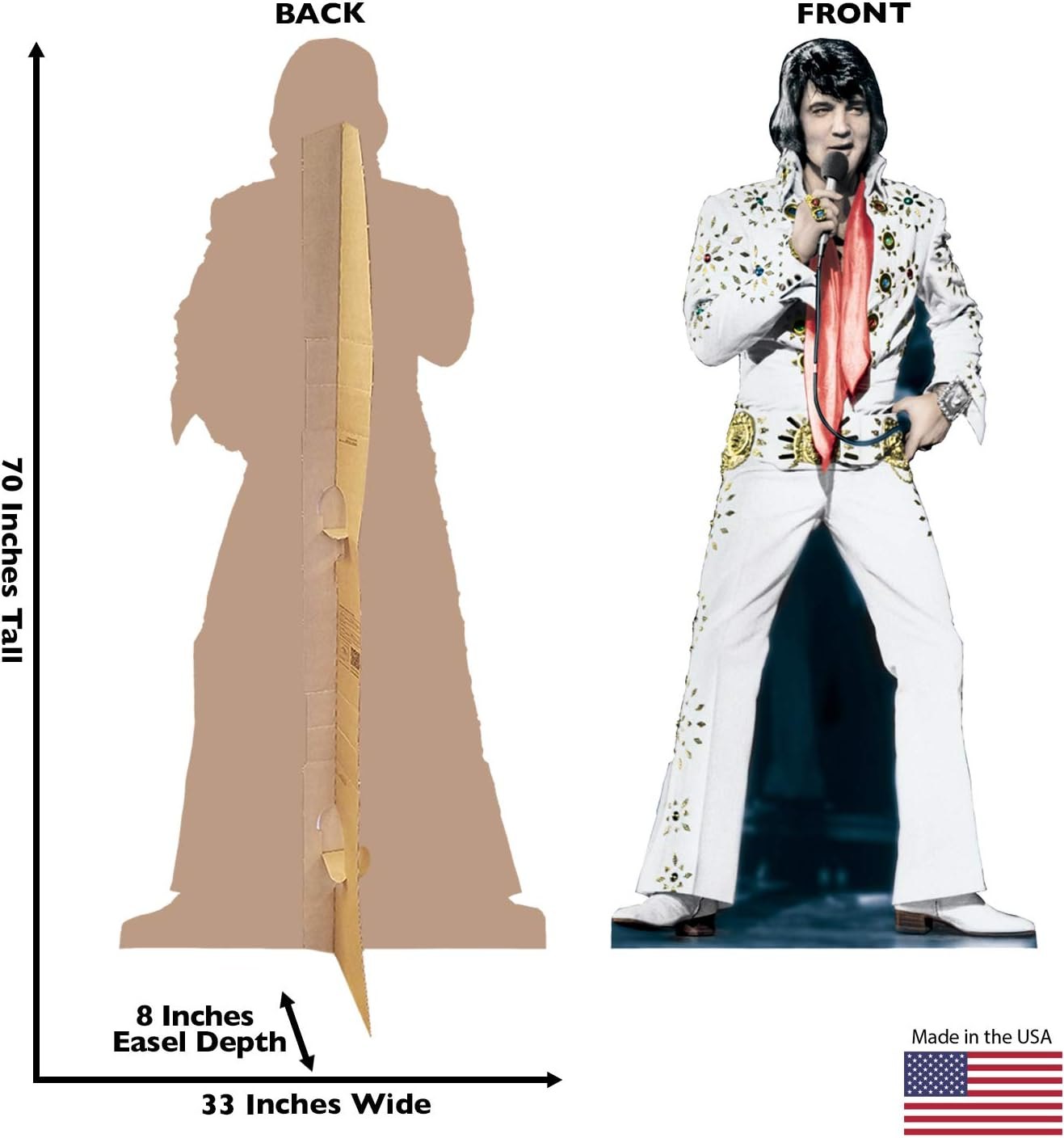 Cardboard People Elvis Presley Life Size Cardboard Cutout Standup Elvis 4 — photo 2