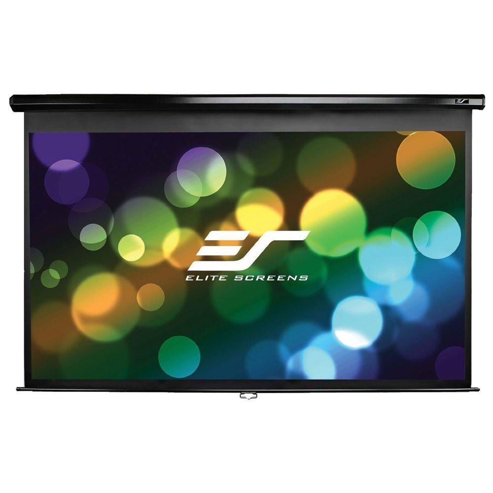 120IN DIAG MANUAL PULL-DOWN 16:9 59X105IN W/ 4SIDED BLACK — photo 2