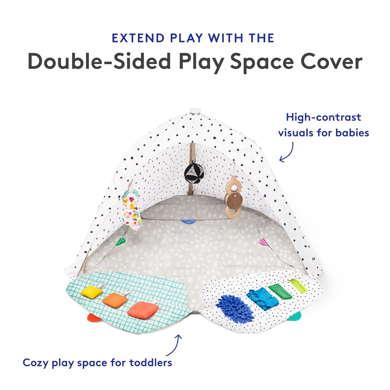LOVEVERY | The Play Gym | Award Winning For Baby , Stage-Based Developmental Activity Gym & Play Mat for Baby to Toddler PM — photo 4