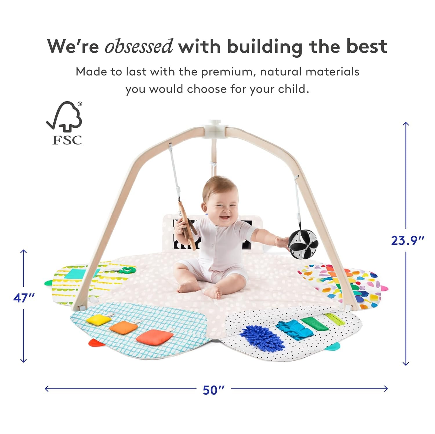 LOVEVERY | The Play Gym | Award Winning For Baby , Stage-Based Developmental Activity Gym & Play Mat for Baby to Toddler PM — photo 5