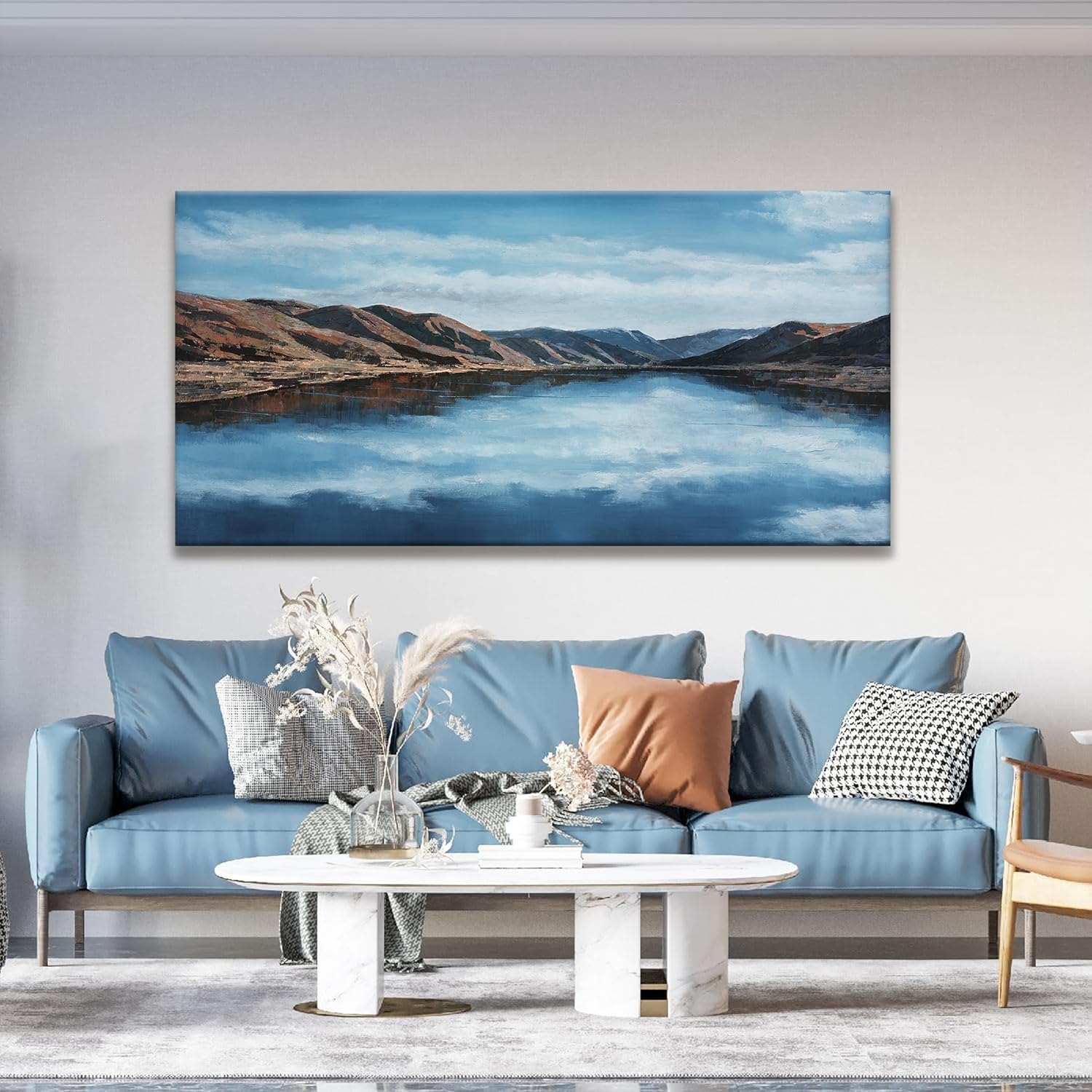 Mountain Wall Art Decor Moraine Lake Wall Art Landscape Pictures — photo 2