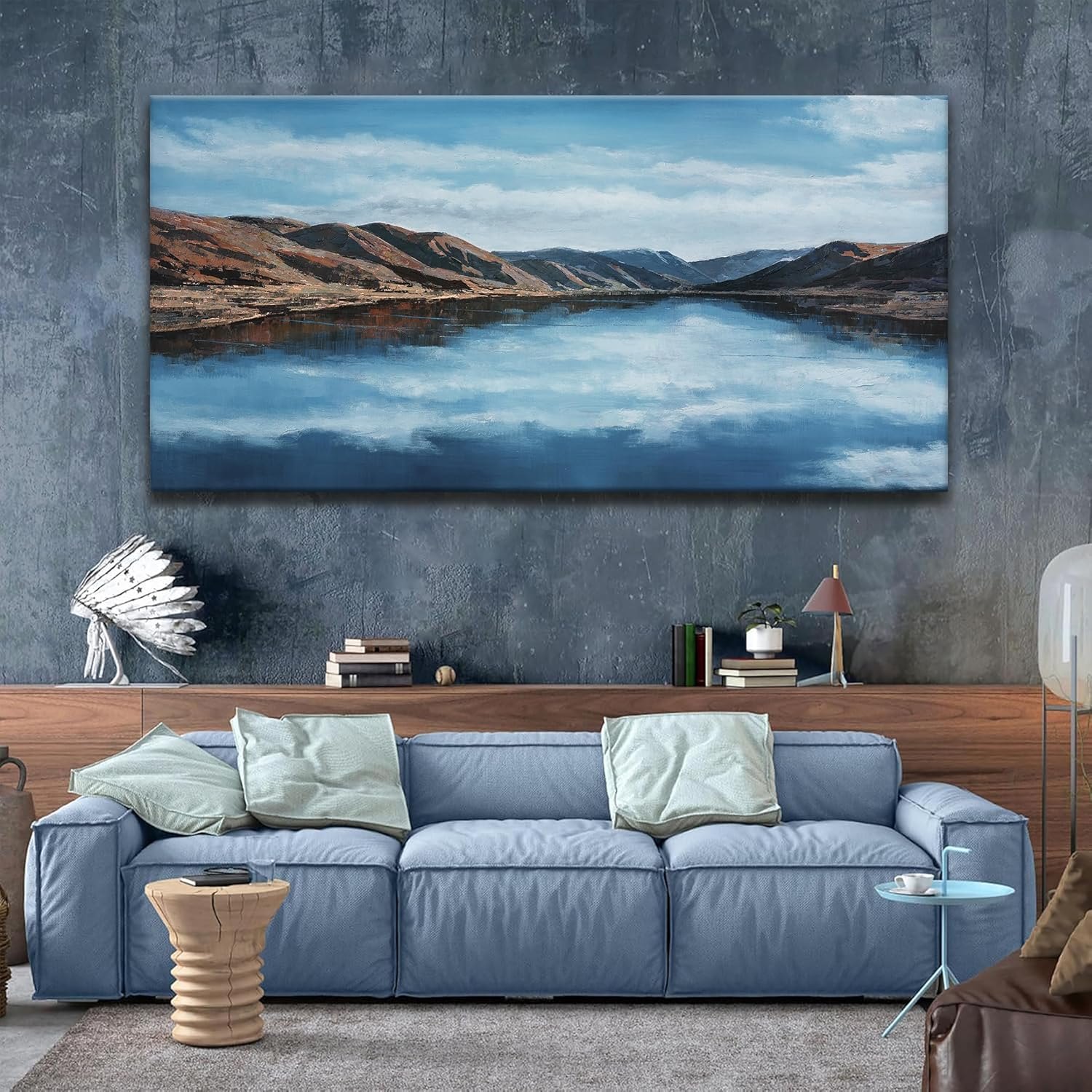 Mountain Wall Art Decor Moraine Lake Wall Art Landscape Pictures — photo 4