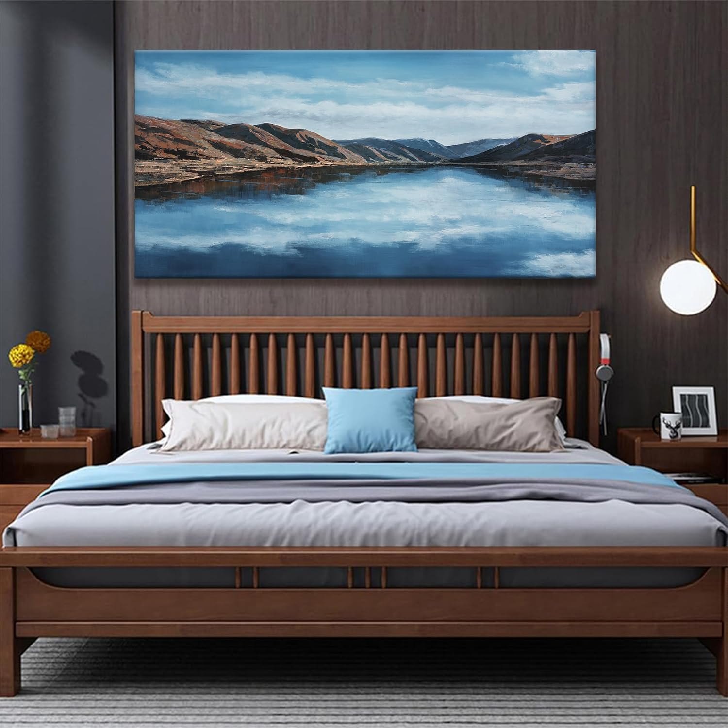 Mountain Wall Art Decor Moraine Lake Wall Art Landscape Pictures — photo 5