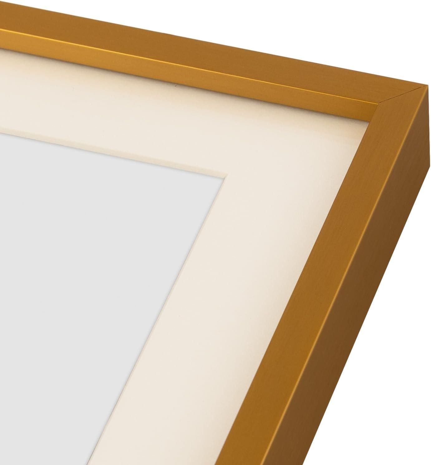 Golden State Art, 4x6 Aluminum Collage Frame, Displays 6x4 Pictures With 9 Openings Mat or One 13.6x19.7 Photo, Real Glass, Portrait/Landscape Wall Display, Bronze, 1 Pack 9-4x6 | 1 pack Bronze — photo 5