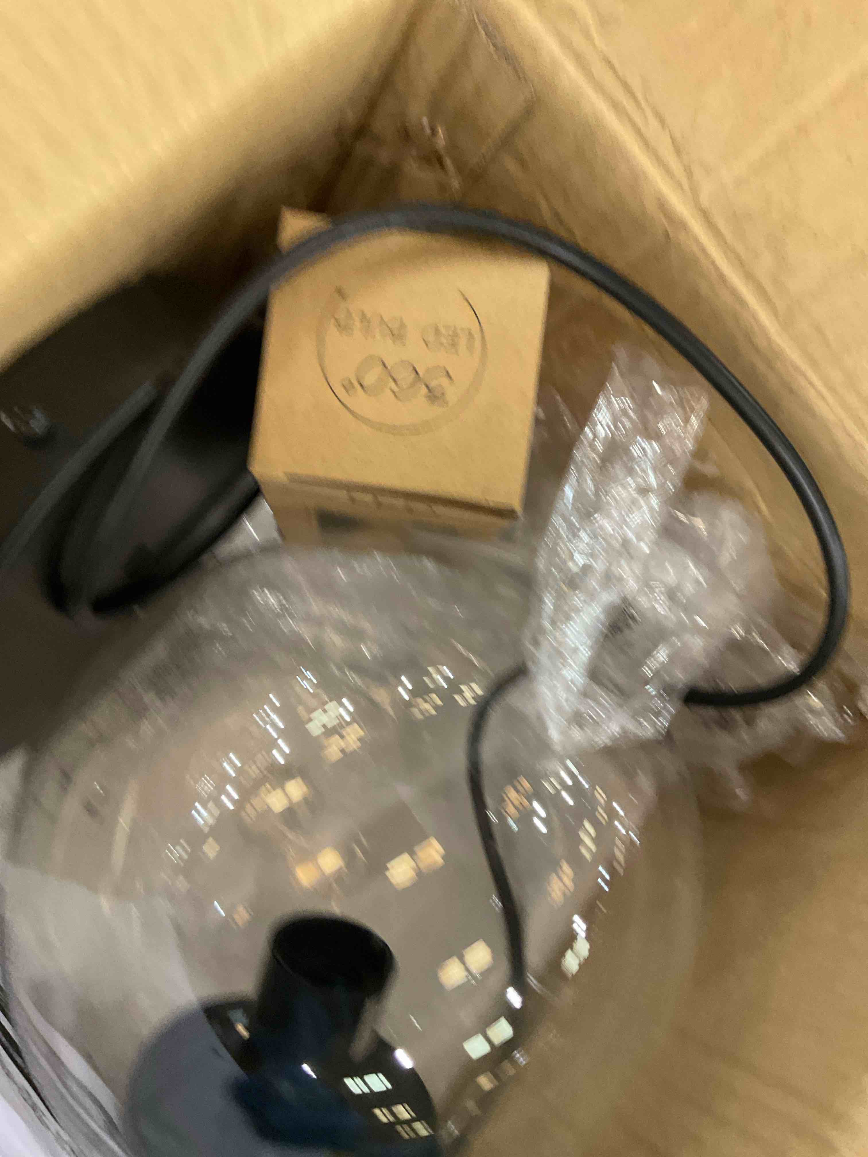 8 Inch Black Mid Century Pendant Light Globe Clear Glass — photo 2