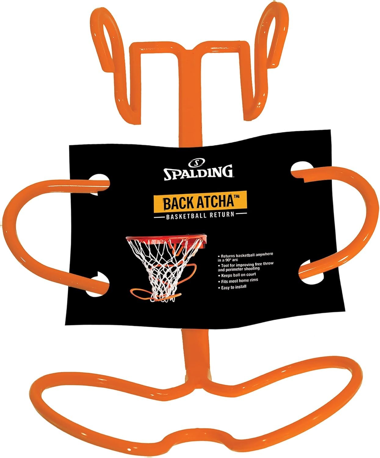Spalding Back Atcha Ball Return Training Aid Orange — photo 3