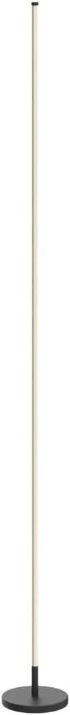 TACAHE Minimalist Corner Floor Lamp - 2700K- 6500K Dimmable LED Night Light - Modern Standing Mood Lamp with Remote Control for Living Room, Bedroom - 57" 12W - Black - 1Pack — photo 4