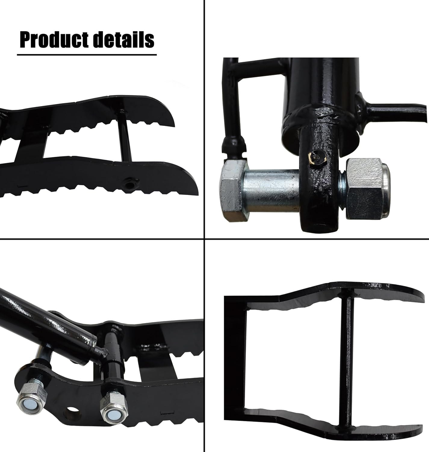 INTSUPERMAI Hydraulic Thumb Clip for Mini Excavators, Hydraulic Thumb Attachment with 2 Hydraulic Hoses Small Digger Attachments fit Most of up to 3 tons PM — photo 2