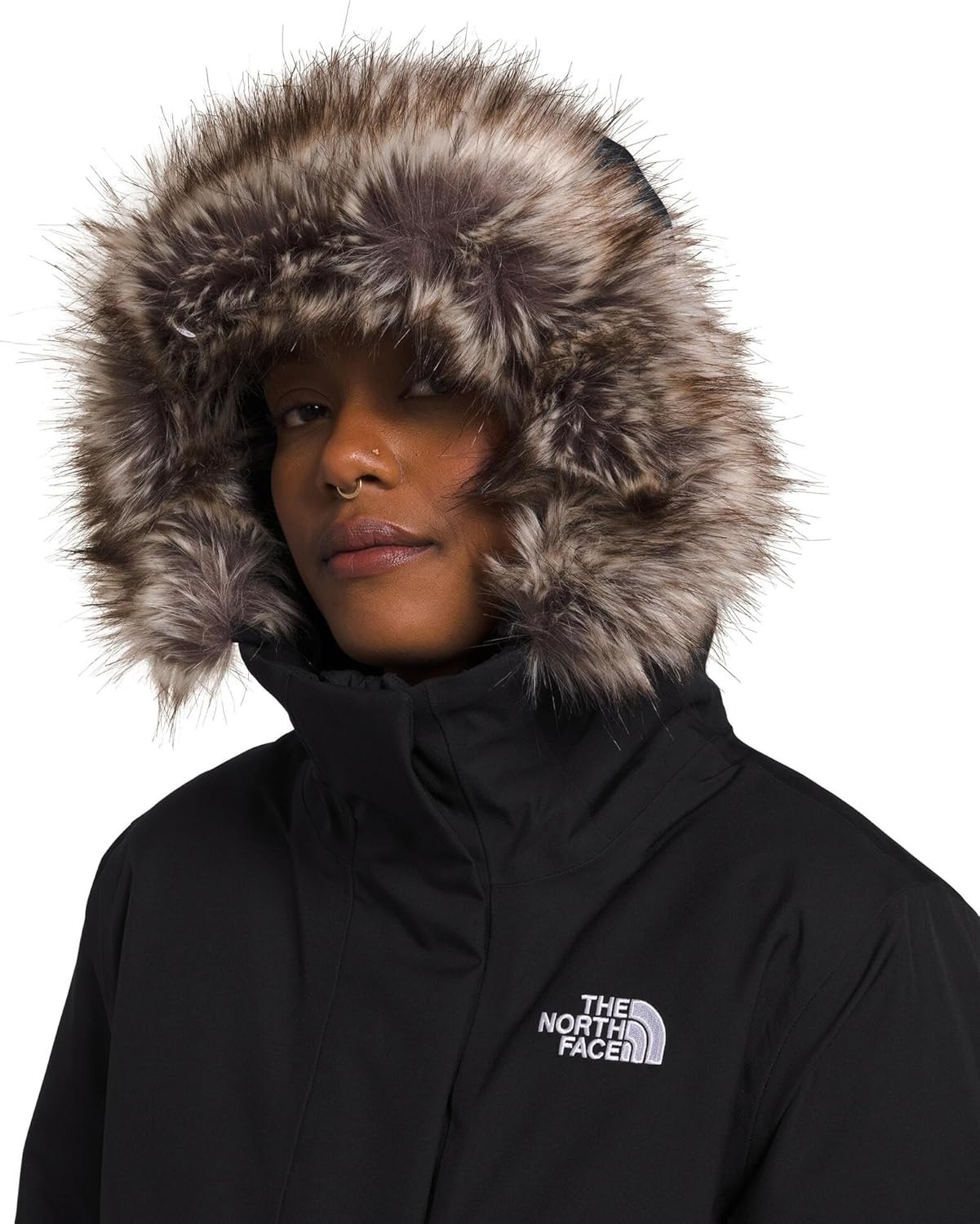 The North Face Womens Arctic Parka (Standard & Plus Size) Medium Tnf Black-npf PM — photo 4