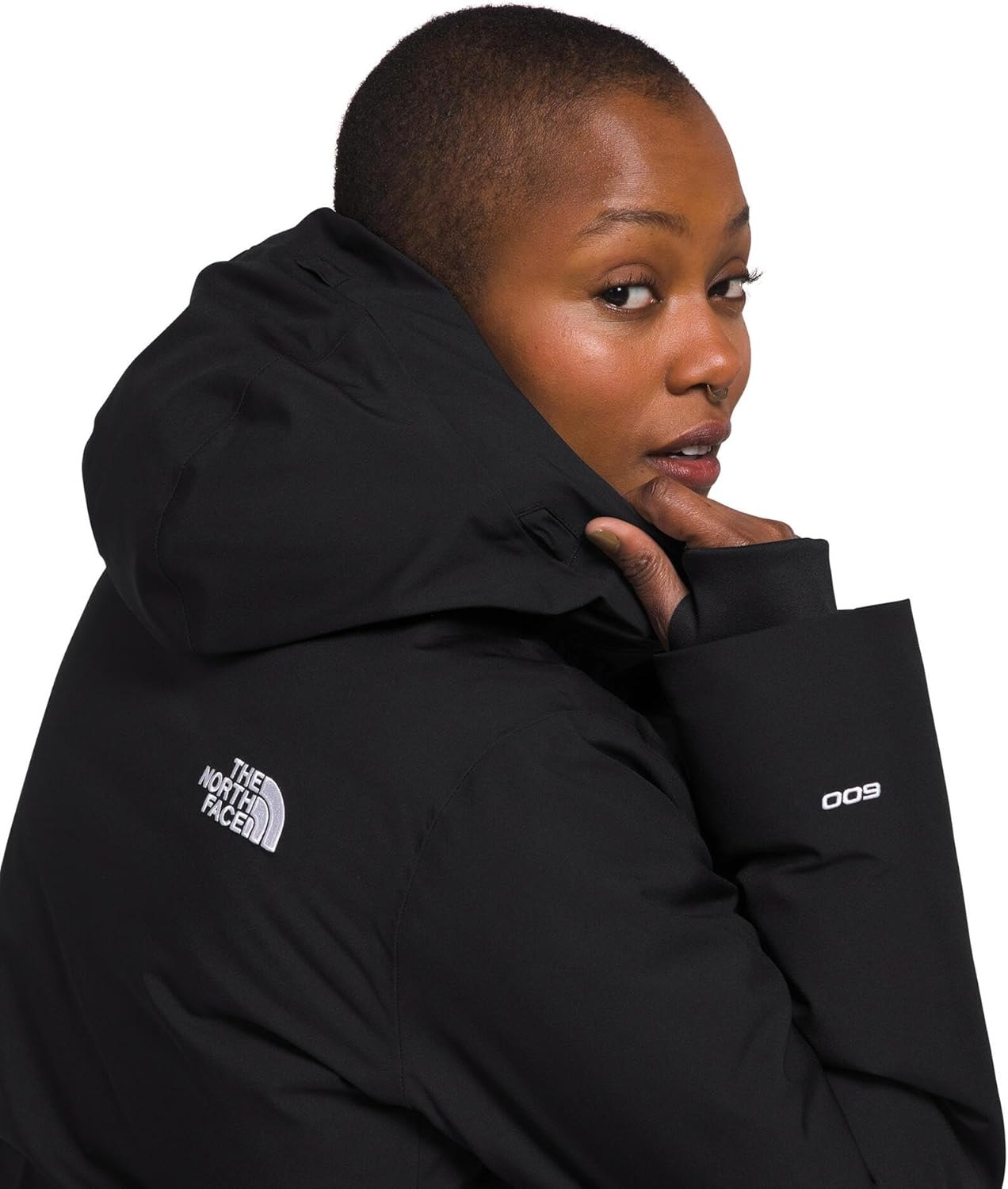 The North Face Womens Arctic Parka (Standard & Plus Size) Medium Tnf Black-npf PM — photo 5
