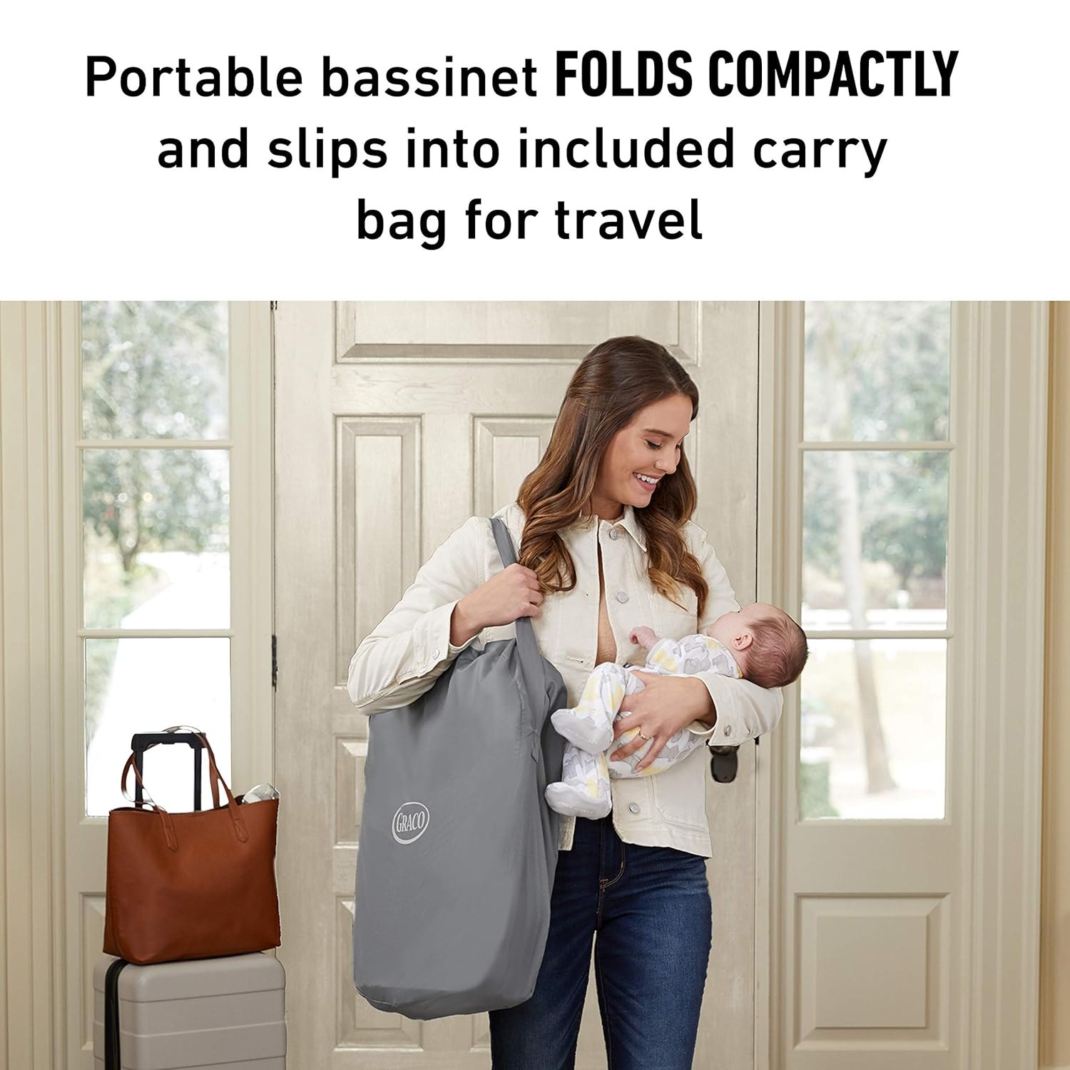 Graco Pack 'n Play Day2Dream Travel Bassinet Playard Features Portable Bassinet Diaper Changer and More (Lo, Lo) PM — photo 3