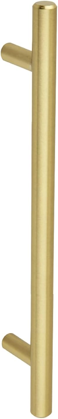 Amazon Basics Euro Bar Cabinet Handle (1/2-inch Diameter), 7.38-inch Length (5-inch Hole Center), Golden Champagne, 25-pack 7.38 in Length (5 in Hole Center) Golden Champagne 25 — photo 3