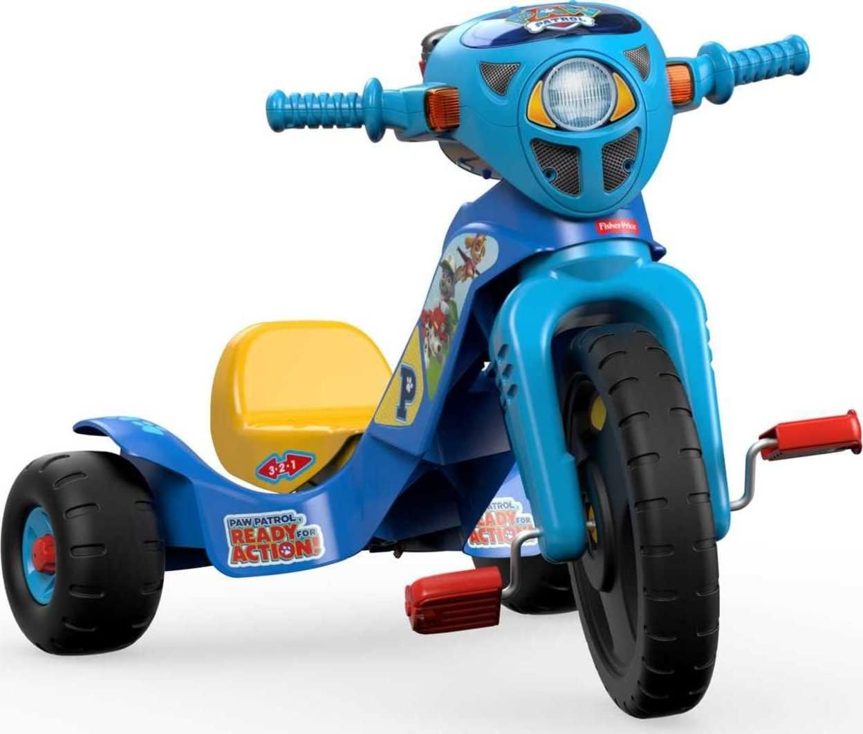 Fisher-Price Toddler Tricycle Nickelodeon PAW Patrol Lights & Sounds Trike, Toy Bike with Handlebar Grips & Storage for Outdoor Play Kids Ages 2+ Years — photo 5