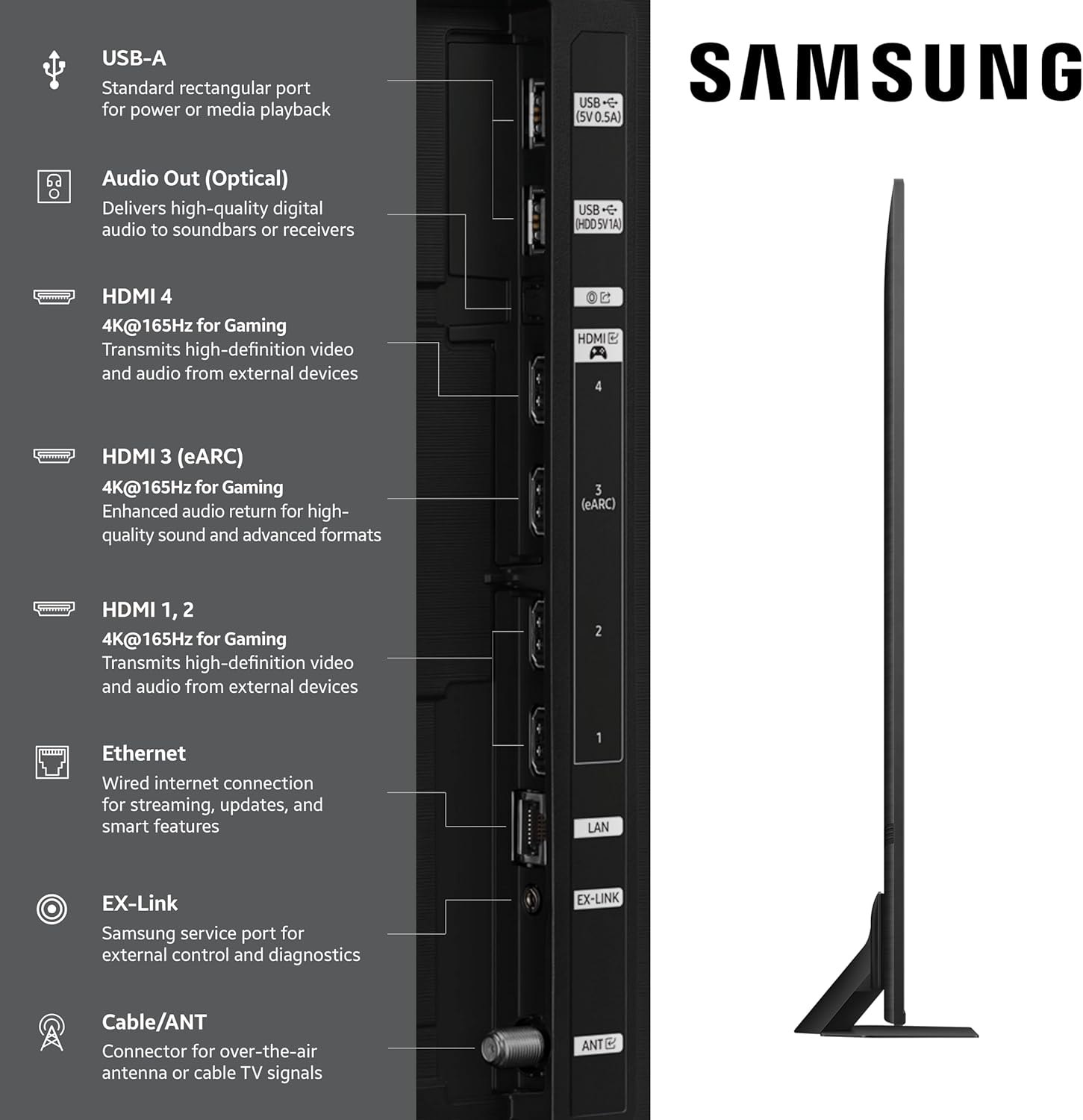 Samsung 65-Inch Class Neo QLED 4K QN90F Series, Vision AI, Mini LED Smart TV (2025 Model, 65QN90F) Neo Quantum HDR+, Object Tracking Sound+ w/Dolby Atmos, Glare Free, Gaming Hub, Alexa Built- in 65-Inch TV Only — photo 3
