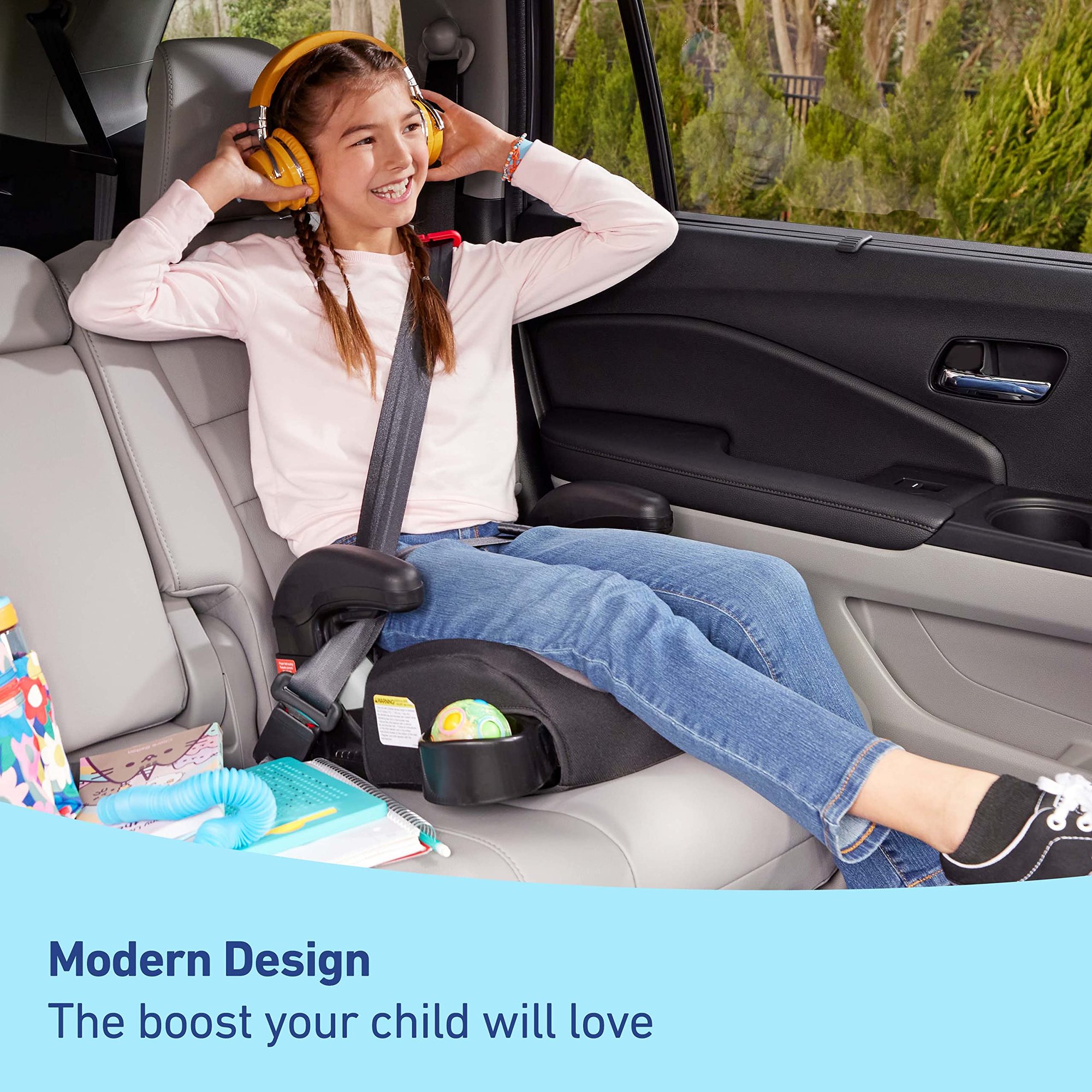 Graco TurboBooster 2.0 Backless Booster Car Seat, Trisha — photo 6