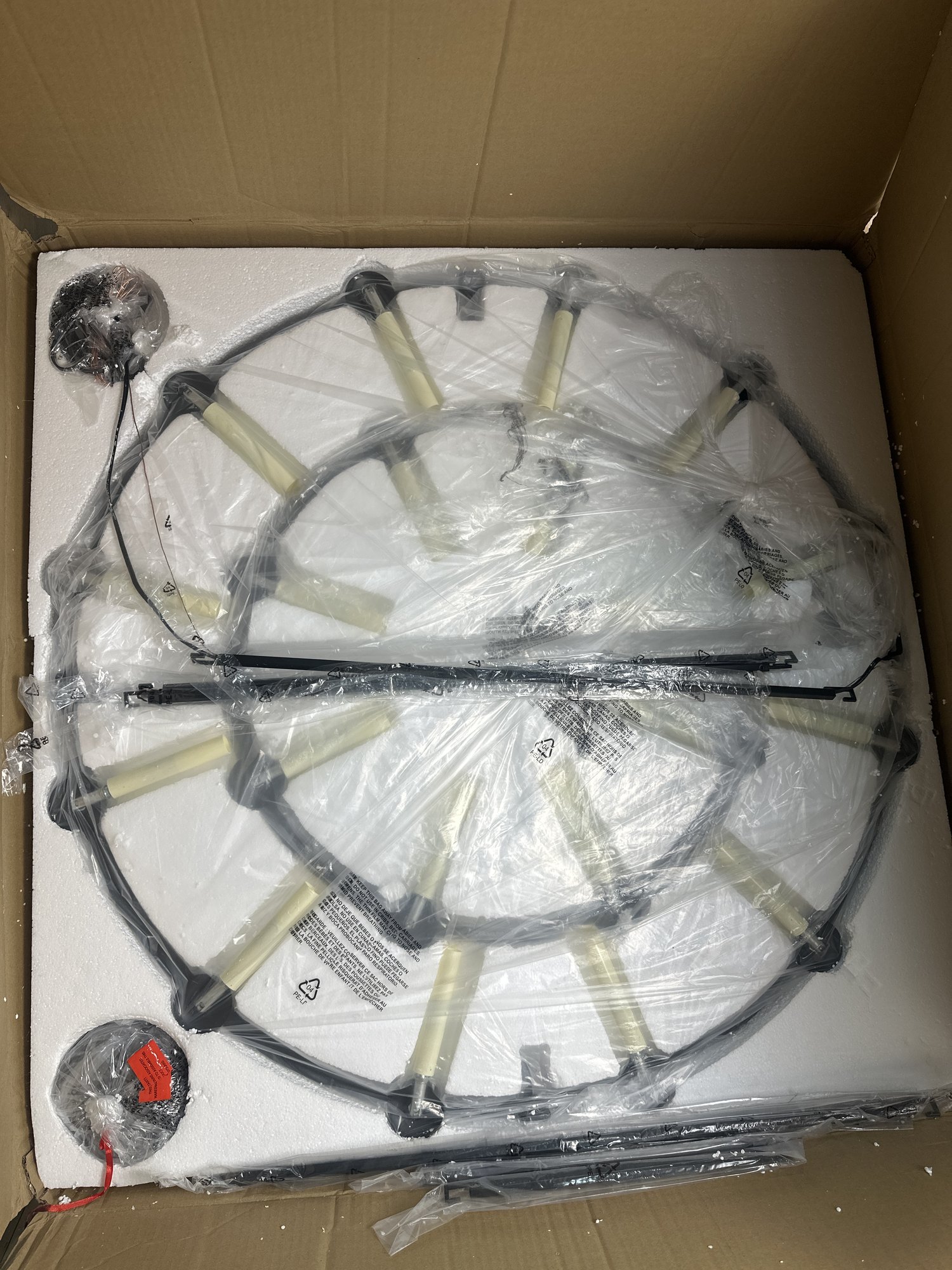 Zakery 20 - Light Dimmable Candle Style Wagon Wheel — photo 9