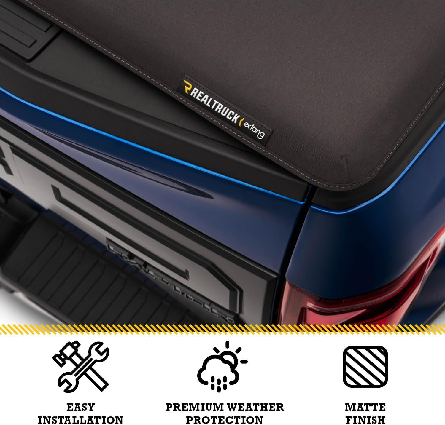 RealTruck Extang Trifecta 2.0 Signature Soft Folding Truck Bed Tonneau Cover | 94830 | Fits 2016 - 2023 Toyota Tacoma 5' 1" Bed (60.5") — photo 6