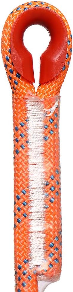 Static Climbing Ropes 35FT,50FT,100FT,150FT,200FT,250FT(Diam 10mm,16mm) Orange(diam 10mm) 150 FT PM — photo 3