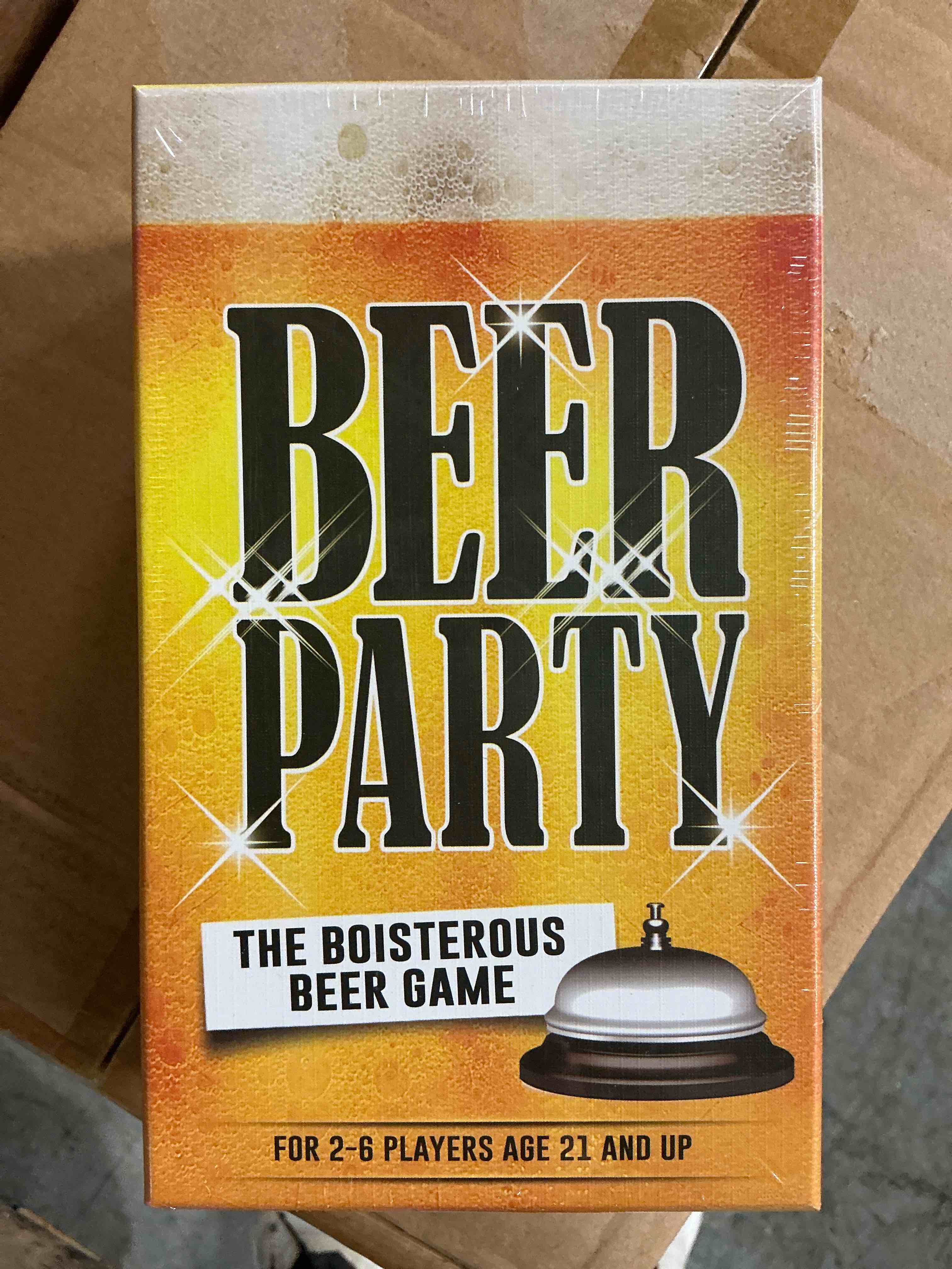 Beer Party The Boisterous Beer Game for 2-6 players 21 and up PM