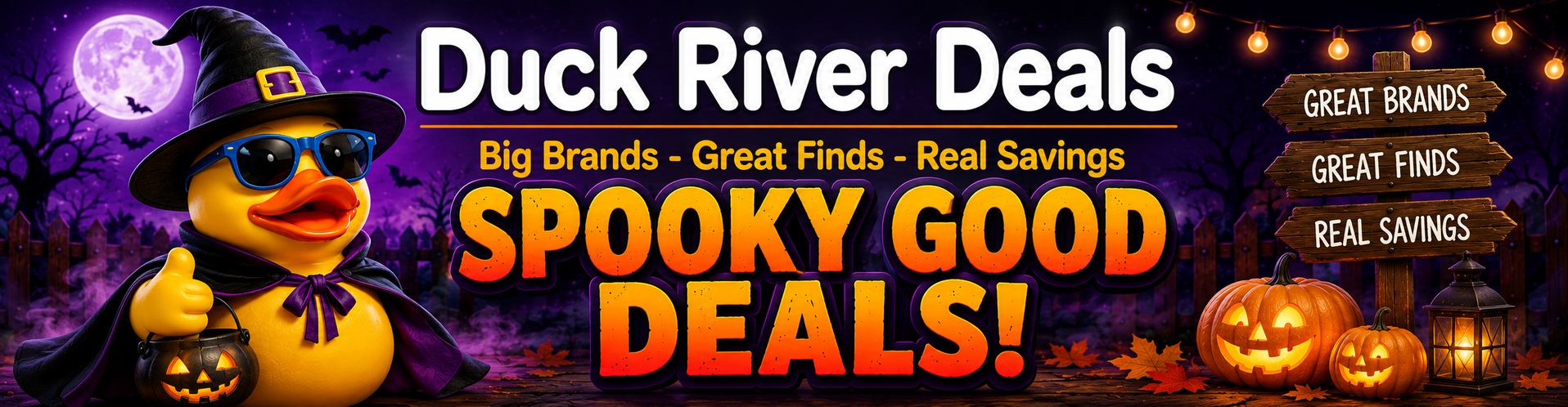 Duck River Deals — Halloween